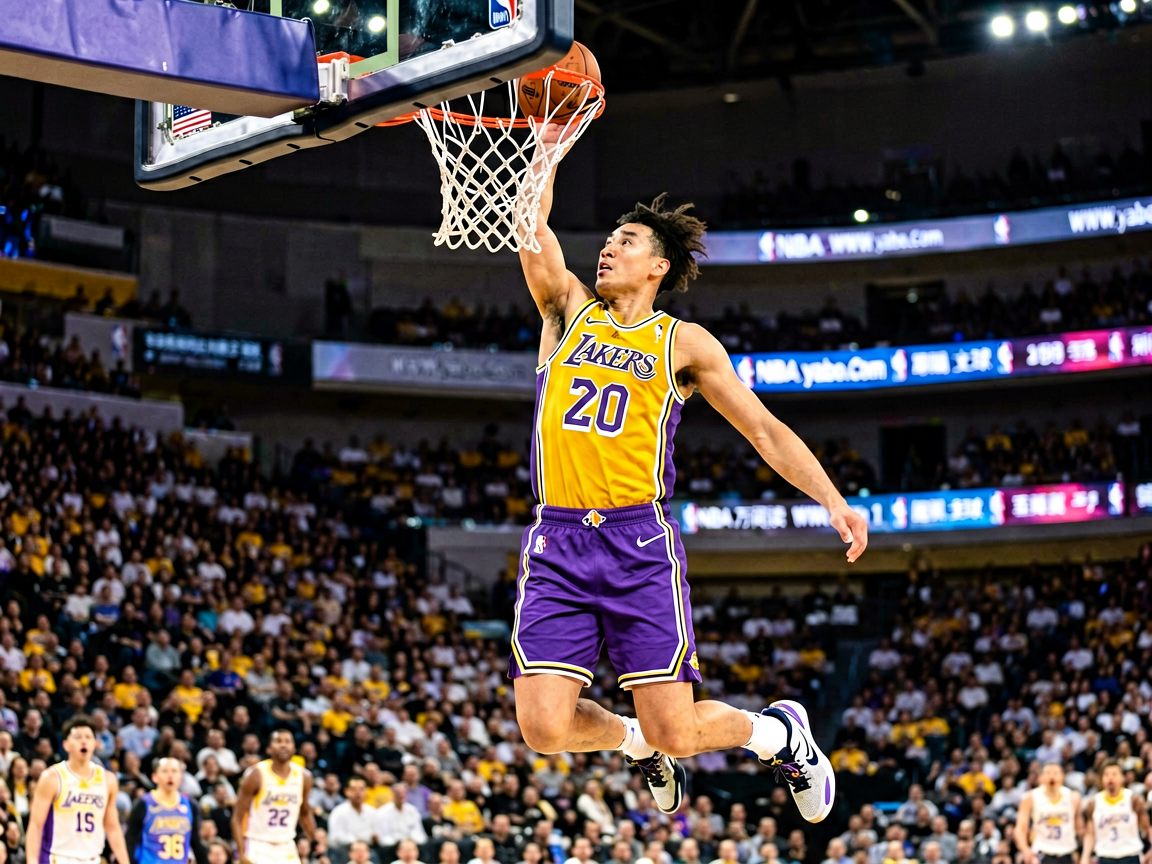 篮球比赛扣篮瞬间，NBA常规赛精彩画面